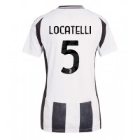 Billiga Juventus Manuel Locatelli #5 Hemma fotbollskläder Dam 2024-25 Kortärmad